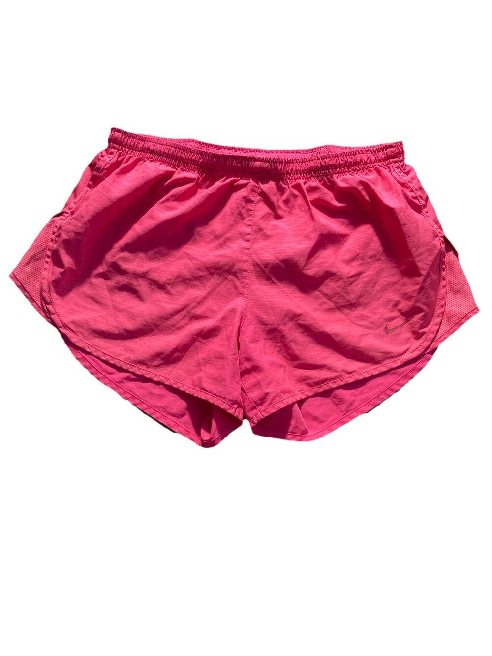 Nike Dri-FIT Women's Running Shorts Pink Athletic Gym Workout Athleisure Size S